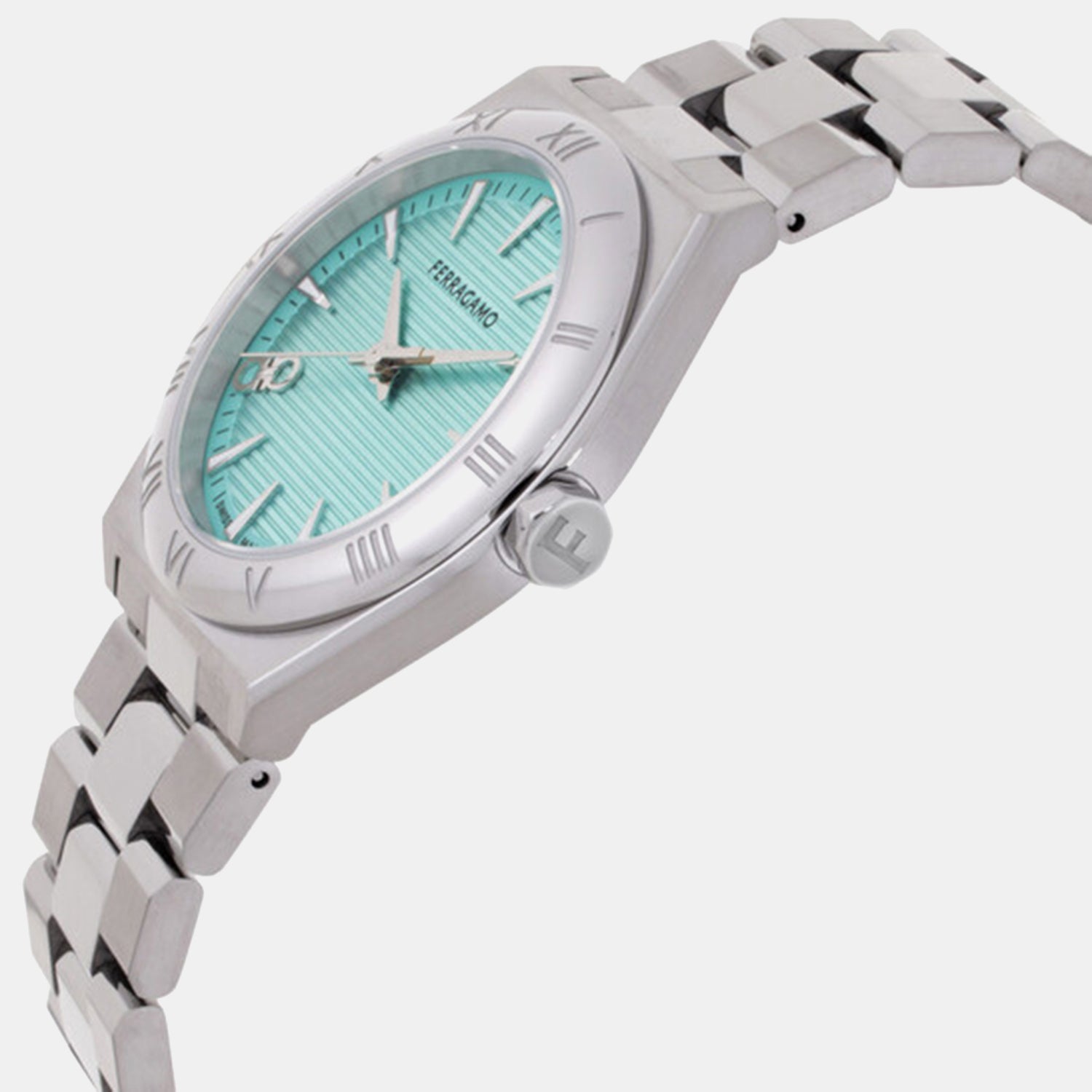 Women Quartz Blue Dial Analog Stainless Steel Watch SFZB00624