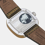M Series Unisex Automatic Grey Dial Analog Leather Watch M2/05