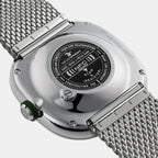 M Series Unisex Automatic Green Dial Analog Stainless Steel Watch ME1/02M