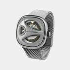 M Series Unisex Automatic Green Dial Analog Stainless Steel Watch ME1/02M