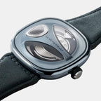 M Series Unisex Automatic Blue Dial Analog Stainless Steel Watch ME3/01