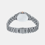 Sheen Women Quartz White Dial Analog Stainless Steel Watch SH205