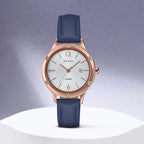 Sheen Women Quartz White Dial Analog Leather Watch SH208