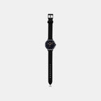 Sheen Women Quartz Black Dial Analog Leather Watch SH234