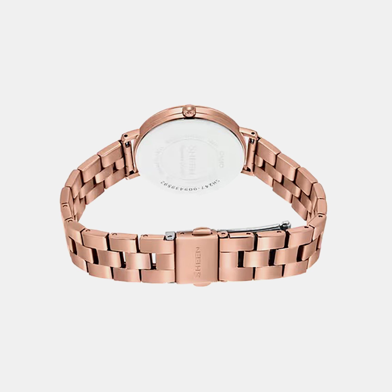 Sheen Women Quartz Pink Dial Analog Stainless Steel Watch SH247