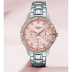 Sheen Women Quartz Pink Dial Chronograph Stainless Steel Watch SH265