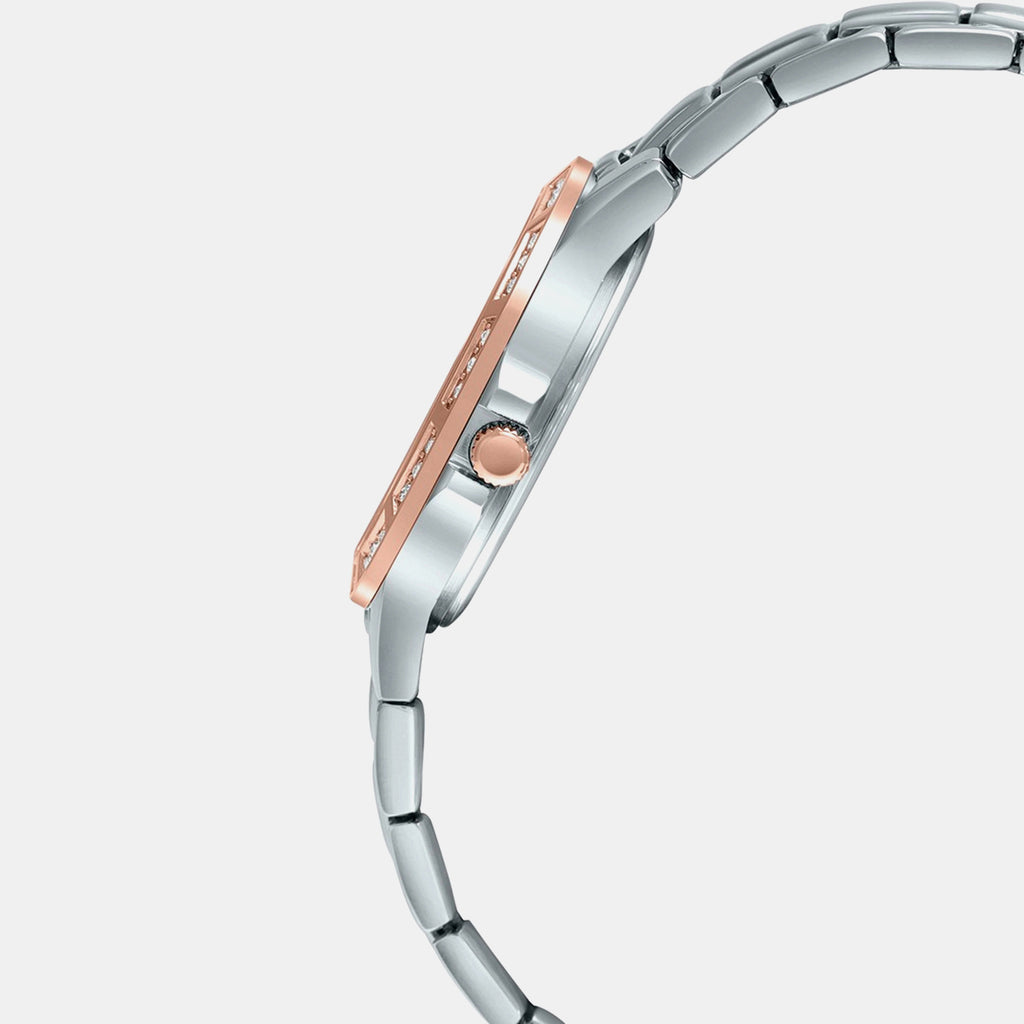Sheen Women Quartz Pink Dial Chronograph Stainless Steel Watch SH265