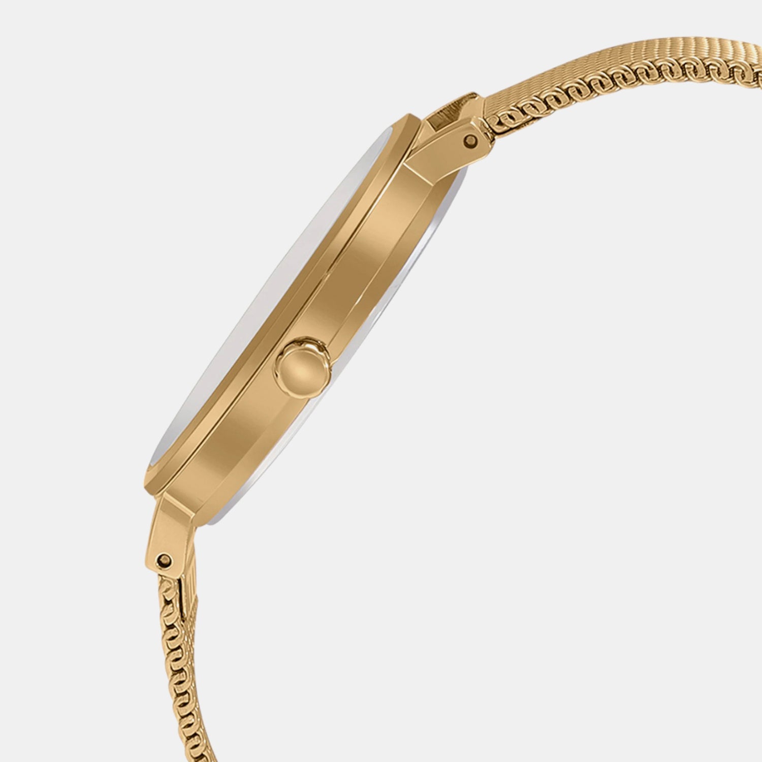 Sheen Women Quartz Gold Dial Analog Watch SH280