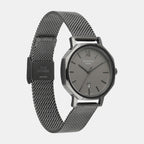 Sheen Women Quartz Grey Dial Analog Mesh Watch SH315