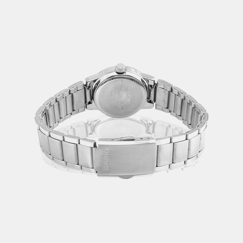 Enticer Women Quartz Black Dial Analog Stainless Steel Watch SH33