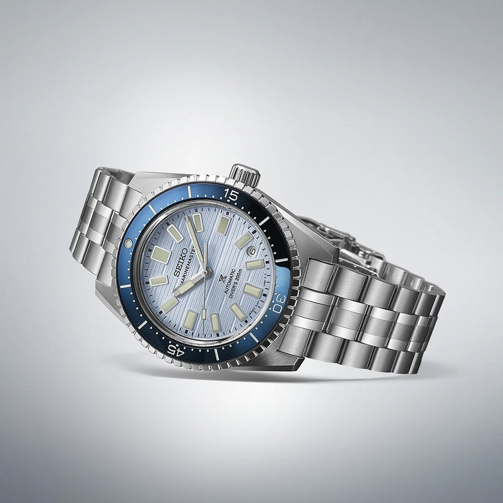 Prospex Marinemaster Men Automatic Blue Dial Analog Stainless Steel Watch SJE099J1
