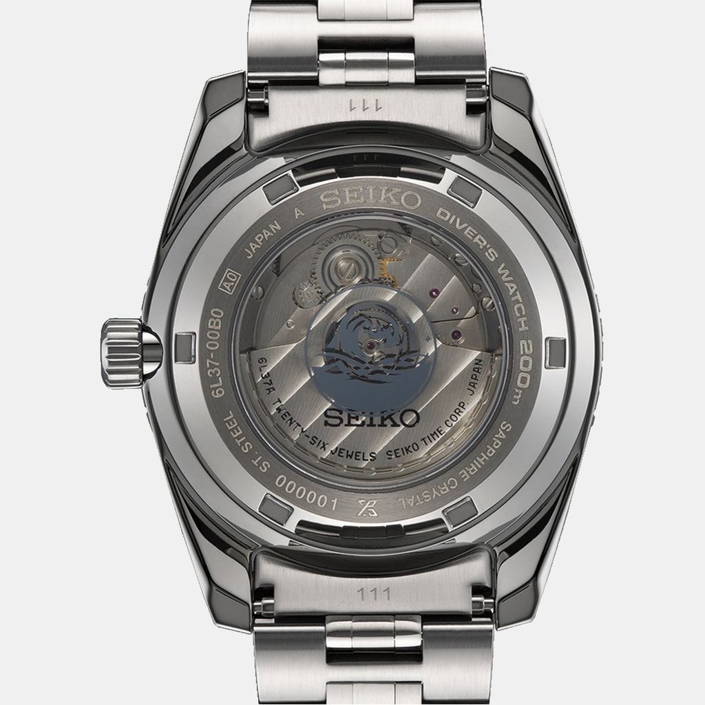 Prospex Marinemaster Men Automatic Grey Dial Analog Stainless Steel Watch SJE117J1