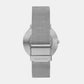 Female Silver Analog Mesh Watch SKL2003