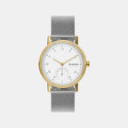 Kuppel Lille Women Quartz White Dial Analog Mesh Watch SKW3101