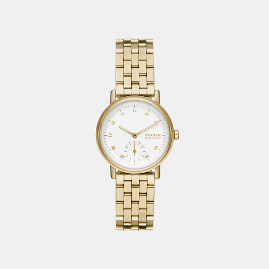 Women's Kuppel Lille Two-Hand Sub-Second Gold Stainless Steel Watch SKW3102