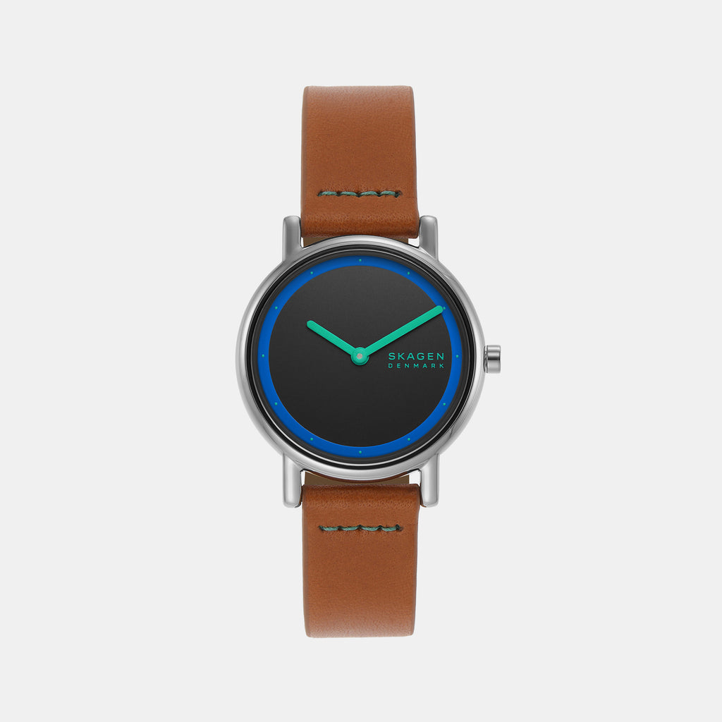 Skagen Round Black Analog watch