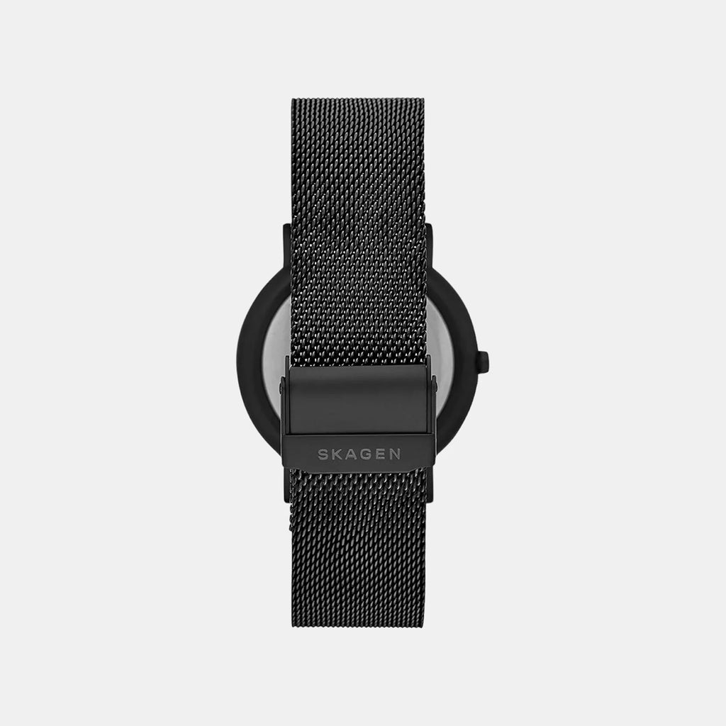 Signatur Men Quartz Black Dial Analog Stainless Steel Watch SKW6579