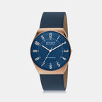 Skagen Men Round Rose Gold watch