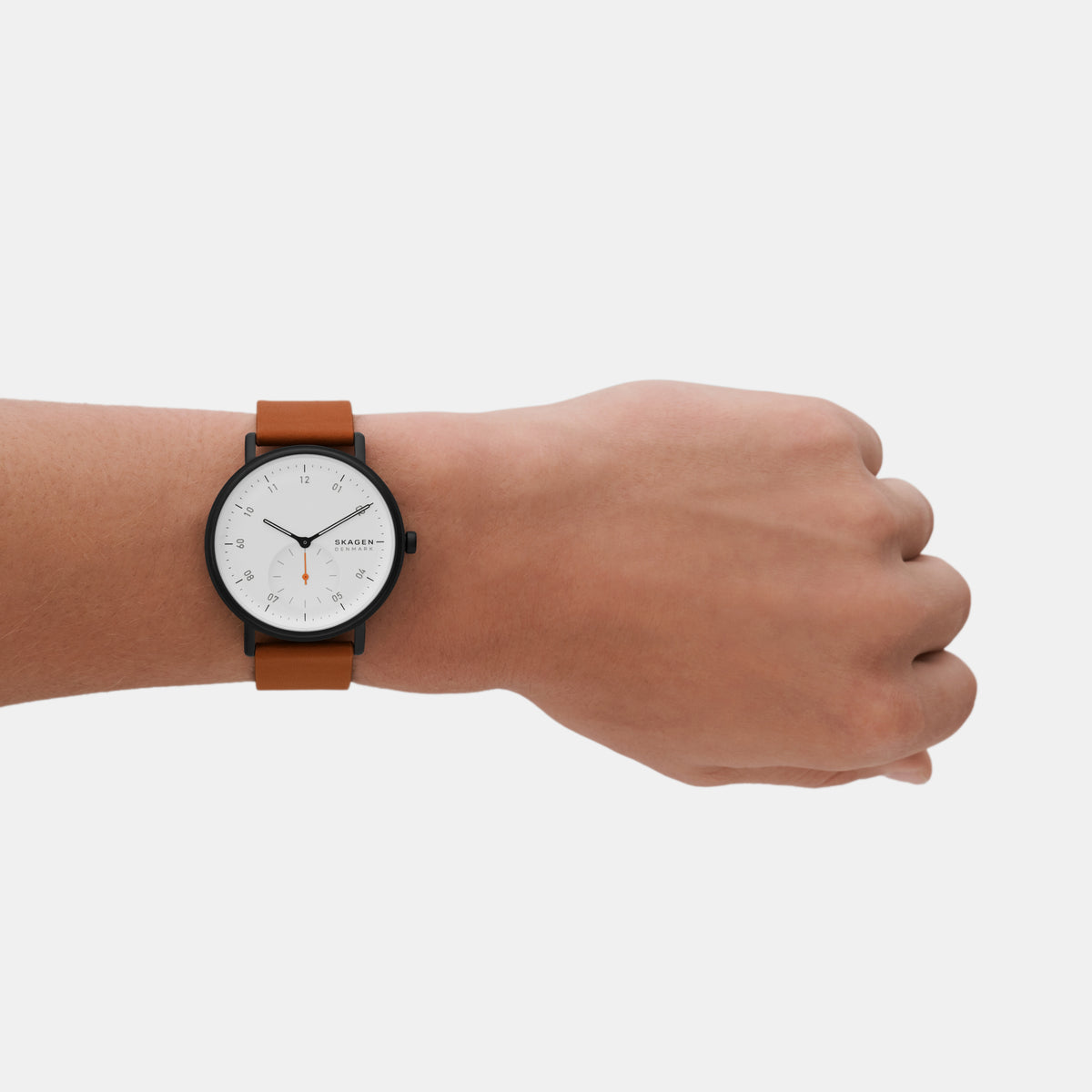 Skagen 44 mm Brown Quartz watch
