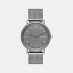 Kuppel Men Quartz Grey Dial Analog Stainless Steel Watch SKW6891