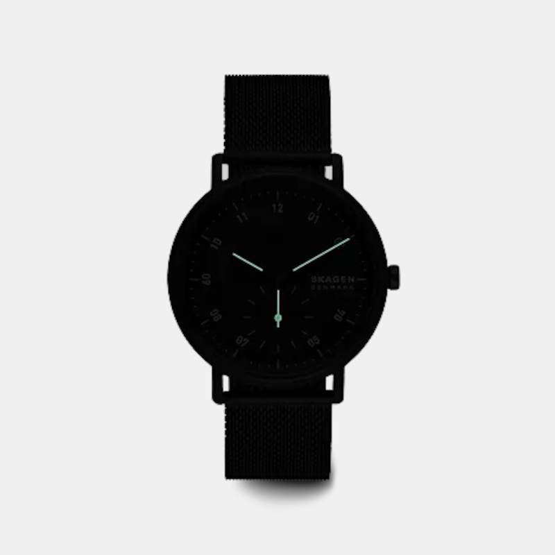 Skagen Men Round Black watch