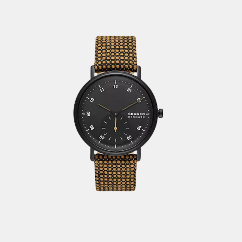 Skagen Round Black Analog watch