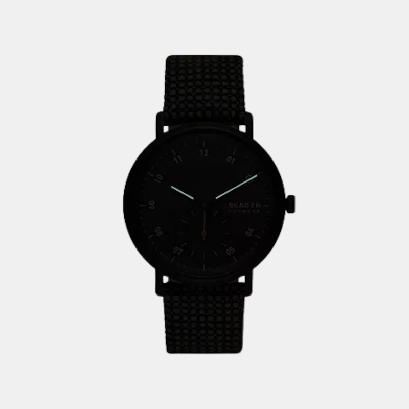 Skagen Men Round Black watch