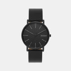 Skagen Round Black Analog watch