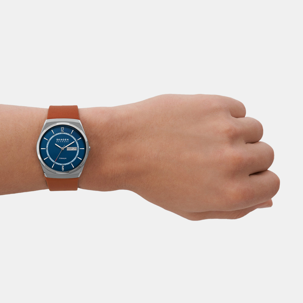Skagen 40 mm Brown Quartz watch