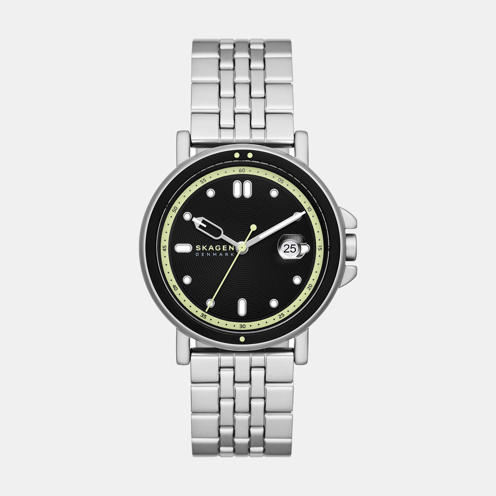 Skagen Round Black Analog watch