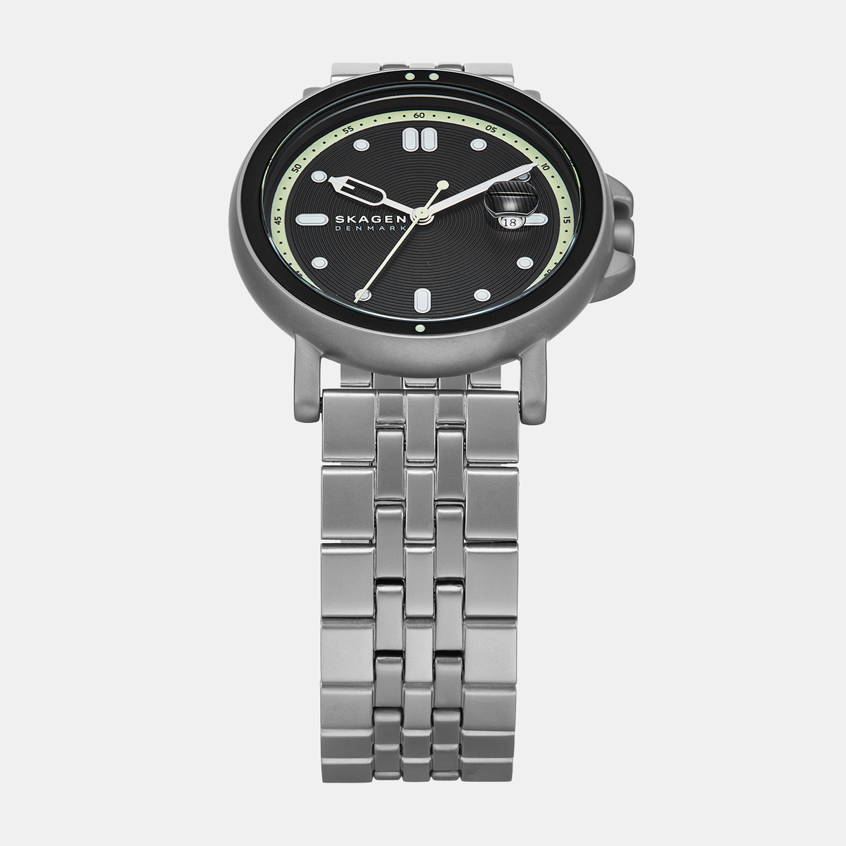 Skagen Men Round Black watch