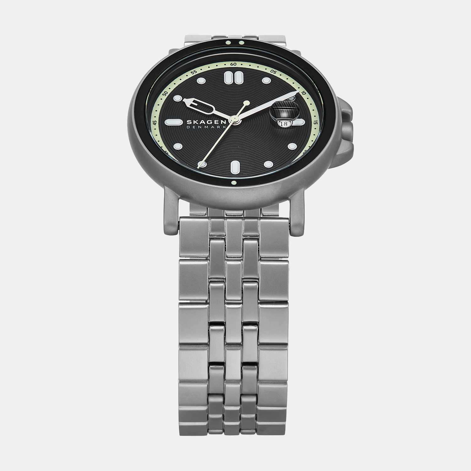 Skagen Men Round Black watch