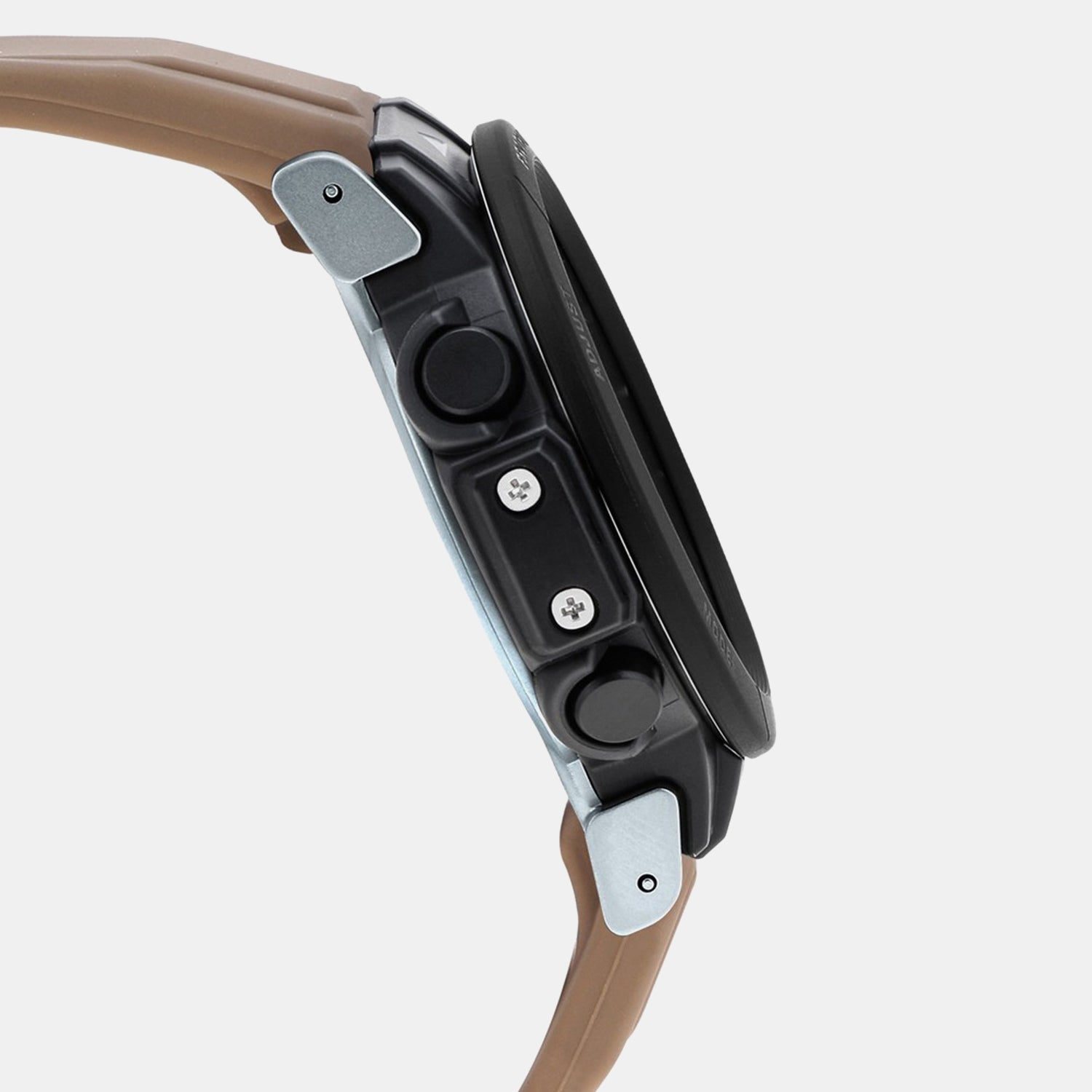 Protrek Men Quartz Grey Dial Digital Silicone Watch SL106