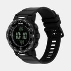 Protrek Men Quartz Black Dial Digital Resin Watch SL113