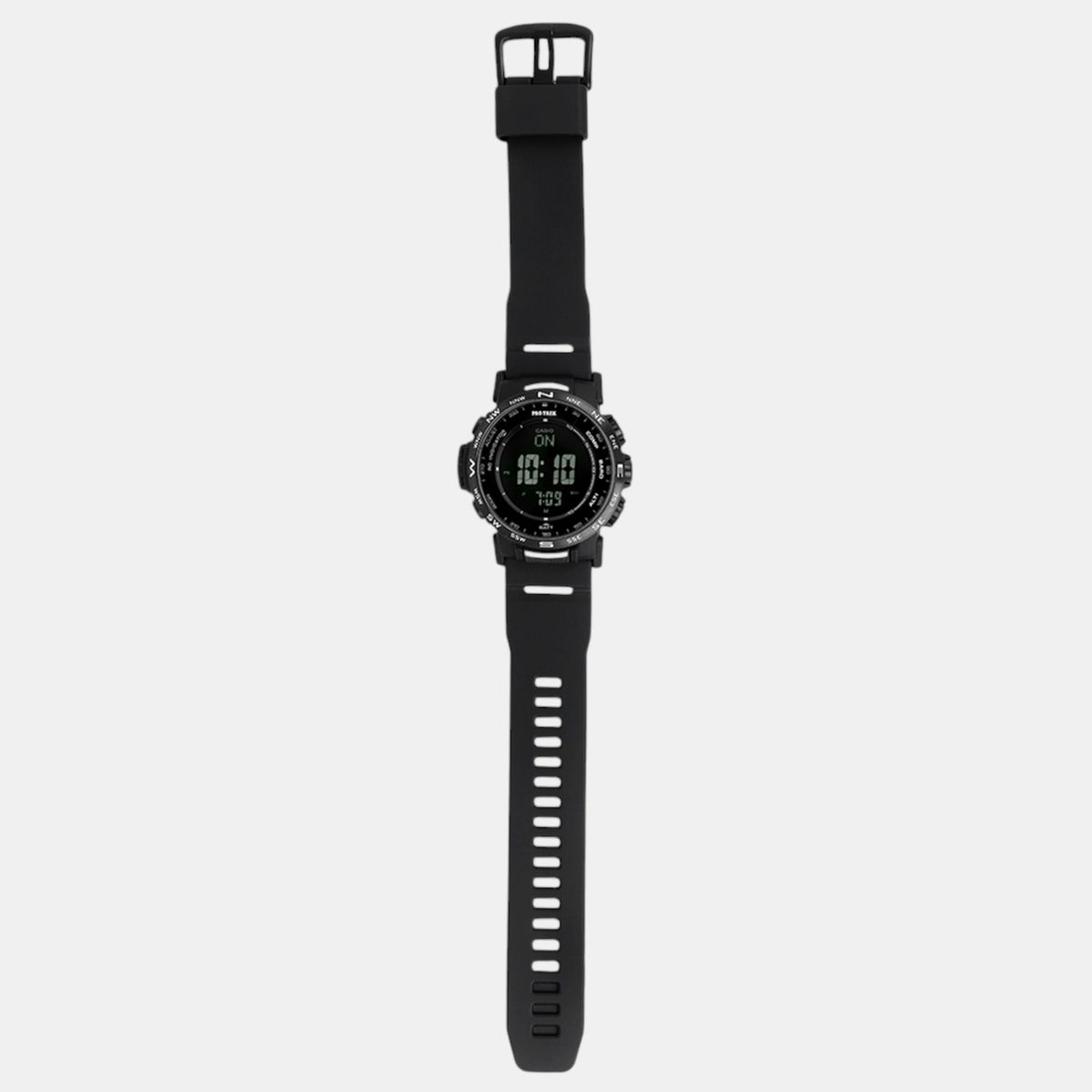 Protrek Men Quartz Black Dial Digital Resin Watch SL113
