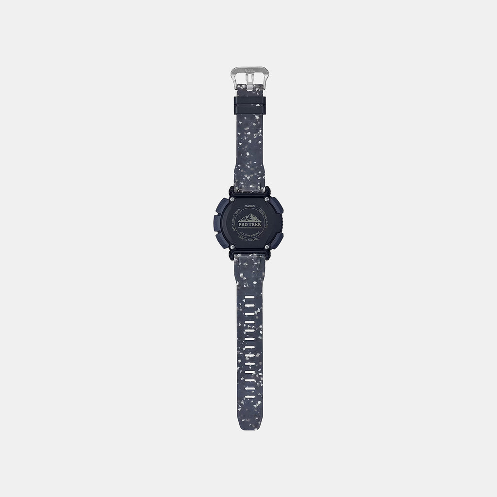 Protrek Men Quartz Black Dial Digital Silicone Watch SL118