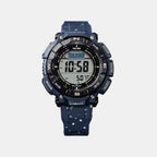 Protrek Men Quartz Black Dial Digital Silicone Watch SL118