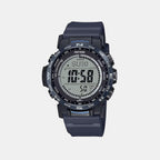 Protrek Men Quartz Blue Dial Digital Resin Watch SL121