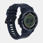 Protrek Men Quartz Blue Dial Digital Resin Watch SL121