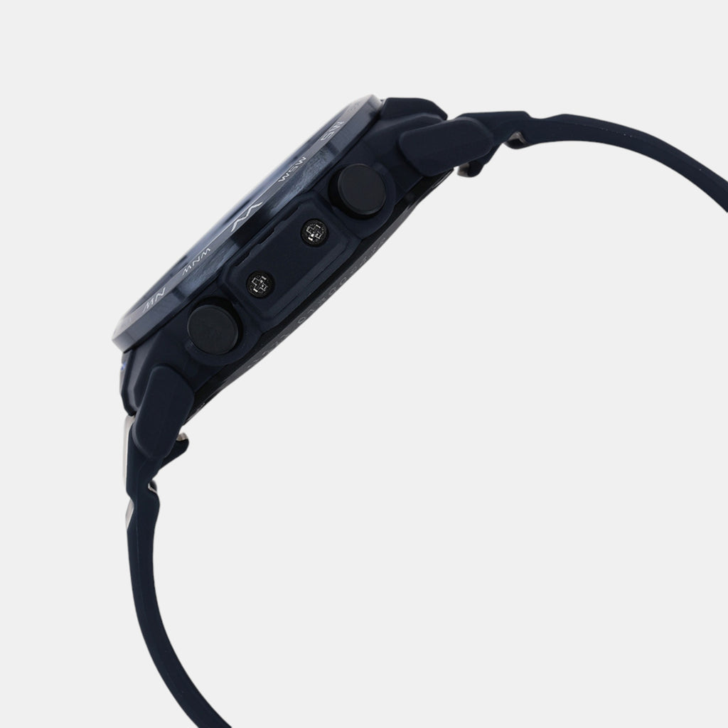 Protrek Men Quartz Blue Dial Digital Resin Watch SL121