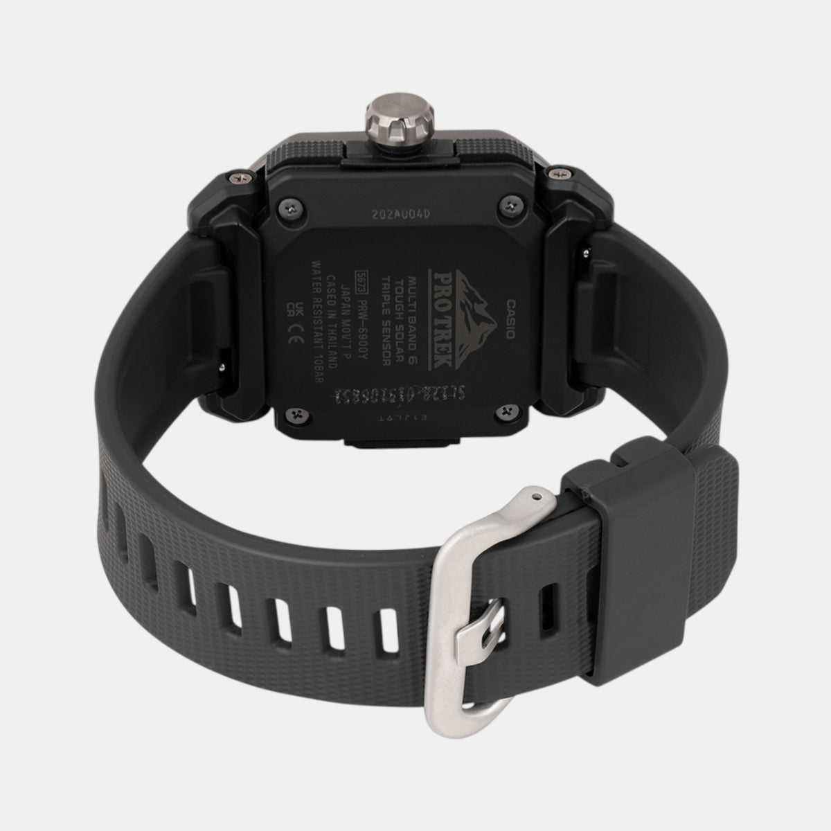 Protrek Men Quartz Black Dial Analog-Digital Resin Watch SL128