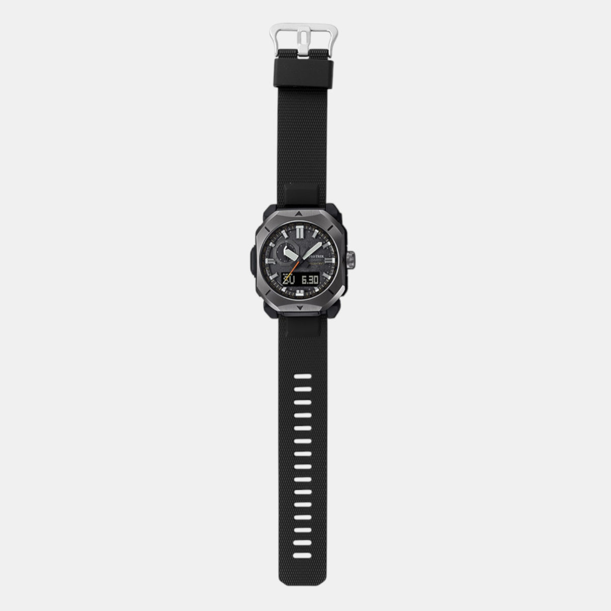 Protrek Men Quartz Black Dial Analog-Digital Resin Watch SL128
