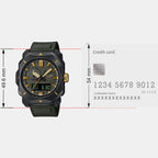 Protrek Men Quartz Green Dial Analog Resin Watch SL129