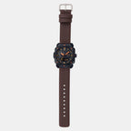 Protrek Men Quartz Black Dial Analog Leather Watch SL130