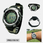 Protrek Men Quartz Black Dial Digital Resin Watch SL37