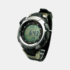 Protrek Men Quartz Black Dial Digital Resin Watch SL37