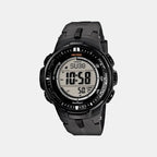 Protrek Men Quartz Black Dial Digital Resin Watch SL68