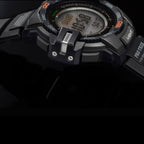 Protrek Men Quartz Dual Tone Dial Digital Resin Watch SL71