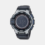 Protrek Men Quartz Black Dial Digital Resin Watch SL75