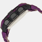 Protrek Men Quartz Grey Dial Digital Resin Watch SL85